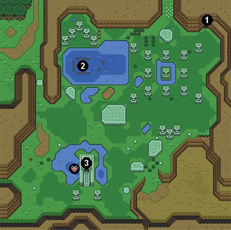 Mikes Rpg Center Zelda A Link To The Past Maps Light World
