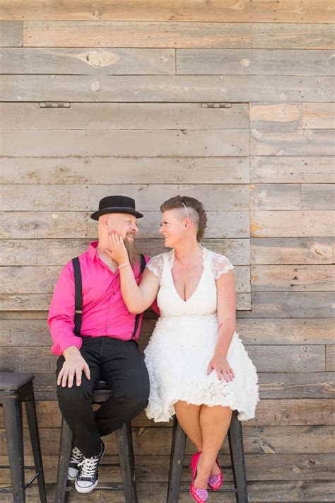Pink To Make The Boys Wink An Eclectic Las Vegas Elopement 21
