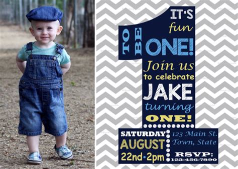 Template blank 1st birthday invitation card for baby boy. 52+ Birthday Invitation Templates - PSD, AI | Free ...