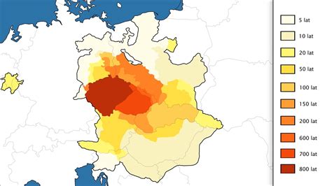 Maps Showing How Many Years Each Territory Was Ruled By The Country