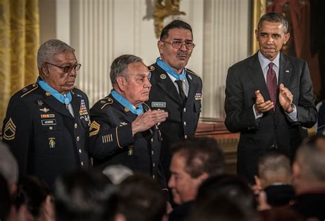 24 Veterans Receive The Medal Of Honor From President Obama The