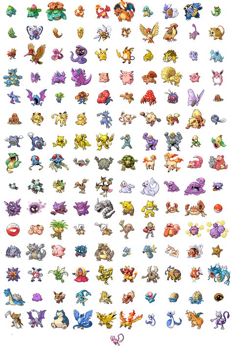 The Original 151 Pokemon According To My Mom Game Usagi