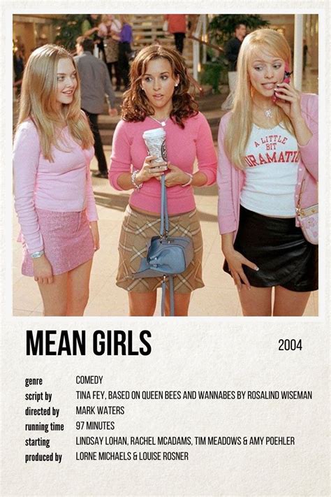 Mean Girls Movie Girl Movies Mean Girls Aesthetic Aesthetic Movies