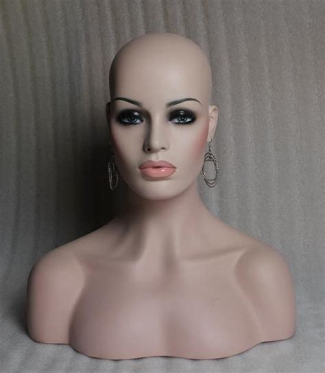 Fiberglass Mannequin Head Bust For Wig Jewelry And Hat Display For Sale Online Ebay