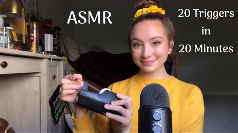 Asmr 20 Triggers In 20 Minutes Youtube