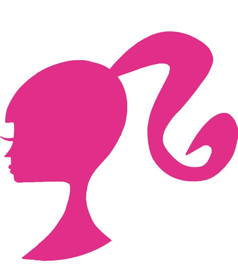Barbie Silhouette Silhueta De Cabelo Logotipo In Barbie Images The