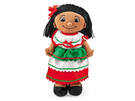 Mexican Girl Washable Doll At Lakeshore Learning