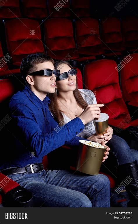Couple Movie Theater Image And Photo Free Trial Bigstock