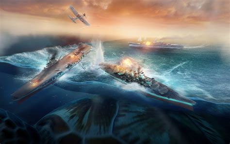 World Of Warships 4k Hd Wallpaper