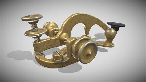 Old Telegraph Key Download Free 3d Model By Francesco Coldesina