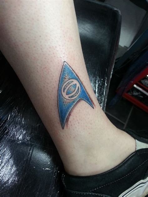 Tattoos ideas on pinterest | mask tattoo star trek tattoo and tattoos. star trek science/medical tattoo | Tattoos, Star trek tattoo, Nerdy tattoos