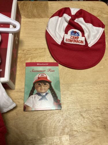 american girl molly s camp outfit nib retired shorts hat ebay