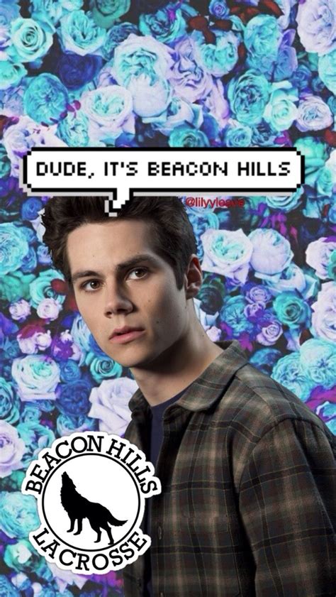 Dylan Obrien Teen Wolf Wallpaper😛😛😛 If You Use Flowers Iphone
