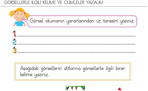 Görsellerle İlgili Kelime ve Cümleler Yazalım - 1. Sınıf Türkçe | Morpa