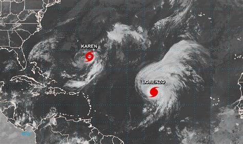 Hurricane Lorenzo Satellite Images Horrifying Eye Revealed In Picture