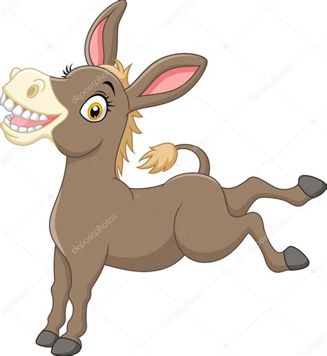 Cartoon Funny Donkey Stock Vector Image By ©dreamcreation01 123667332