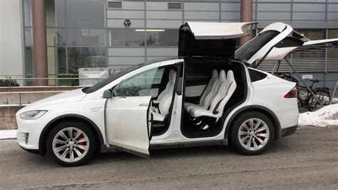 2021 Tesla Model X Falcon Doors Concept Manual Transmission Safety