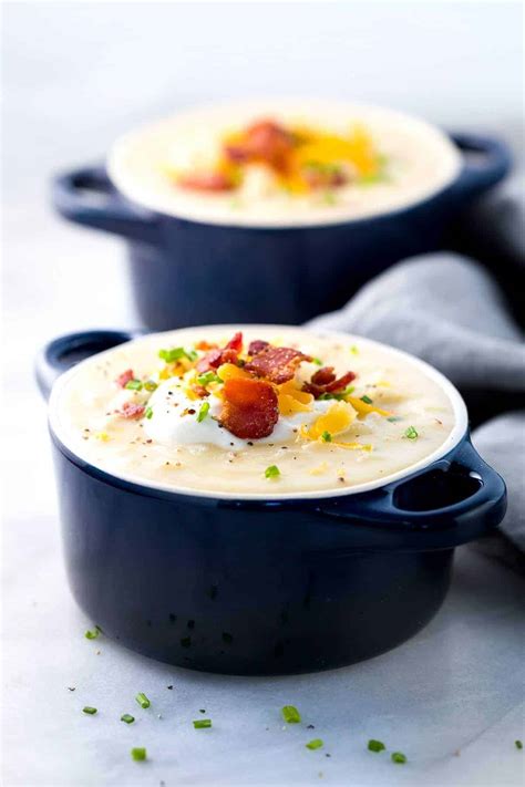 900g potatoes, peeled and chopped. Loaded Baked Potato Soup with Bacon - Jessica Gavin