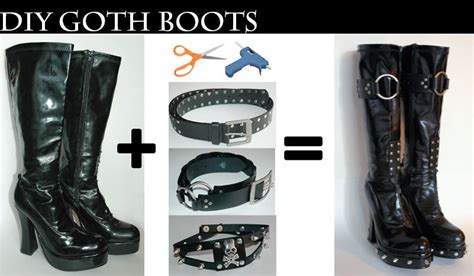 Gothdiy Diy Goth Clothes Boots Diy Goth Boots