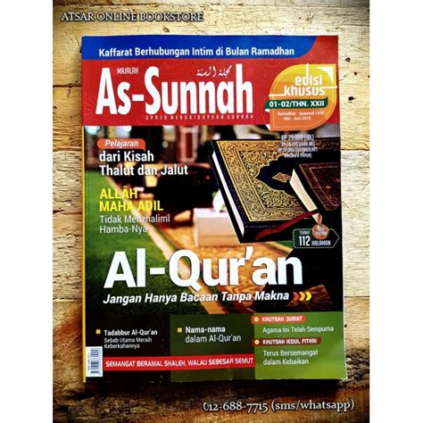 Majalah As Sunnah Edisi Khas Ramadhan Syawal H Mei Jun