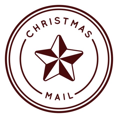 Christmas Postage Lettering Chrismas Mail Png And Svg Design For T Shirts
