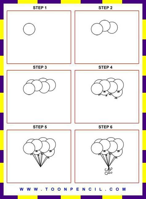 Https://techalive.net/draw/how To Draw A Balloon Bouquet