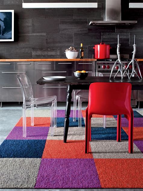 Increase design flexibility with the infinite options found in carpet tile. Your Guide to Carpet Tiles | DIY