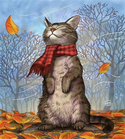 Pin By Kelly Oakes On Gatos Ii Cat Art Cats Illustration Crazy Cats