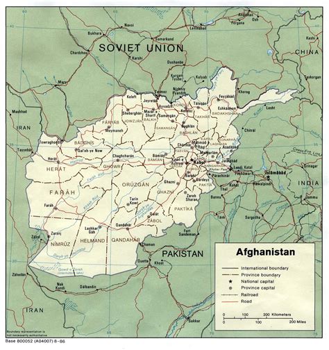 Regions list of afghanistan with capital and administrative centers are marked. Afghanistan Maps - Perry-Castañeda Map Collection - UT ...