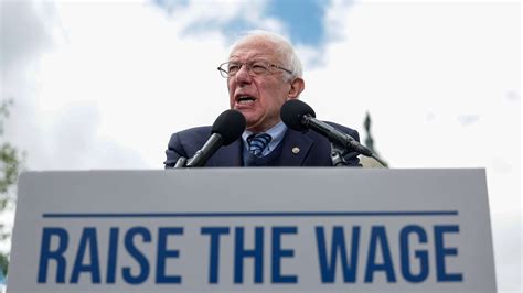 Bernie Sanders Introduces His Largest Minimum Wage Proposal Yet Abc News