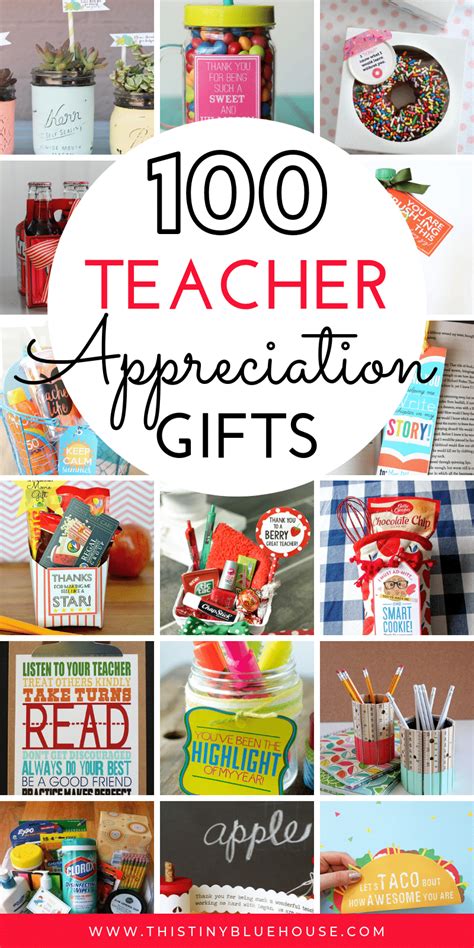 Teachers are the backbone of our educational system. Cute Teacher Appreciation Gifts, 100 Best Ideas - This ...