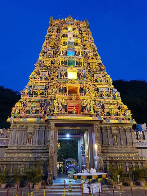 Kanaka Durga Temple Vijayawada Indian Temple Architecture Temple