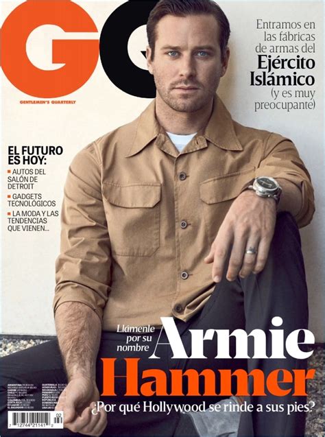 Armie Hammer Gq México 2018 Cover Photo Shoot