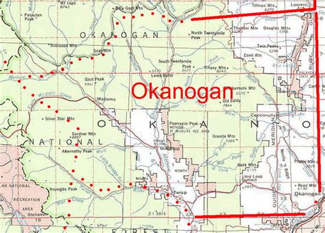 Map Okanogan