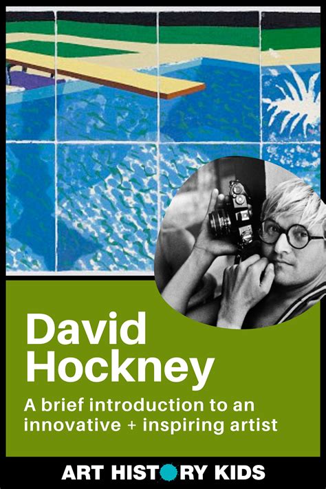 David Hockney A Brief Introduction — Art History Kids