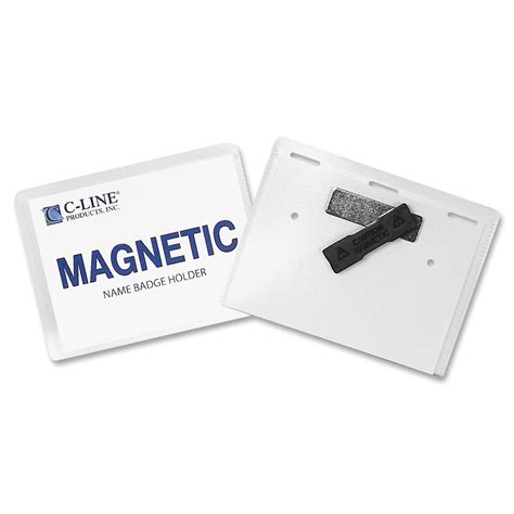 C Line Magnetic Style Name Badge Holder Kit