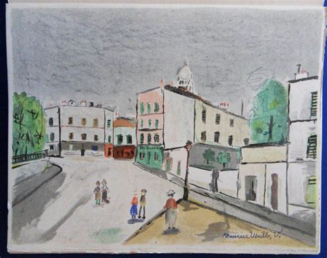 Maurice Utrillo V Illustrated With 13 Original Lithographs By Sacha