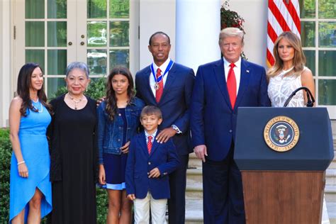 Tiger woods and his father, earl woods, created it to support programs that improve education, health and welfare of all children in america. White House Photos on Twitter: "Tiger Woods' mother is the greatest mother for him who was ...