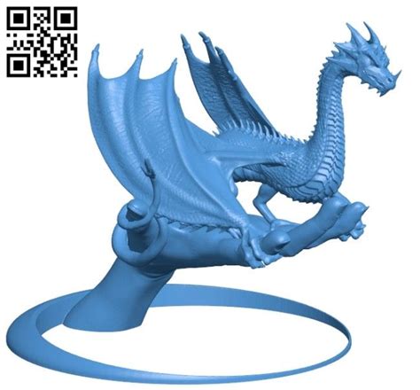 Dragon Comp B004850 File Stl Free Download 3d Model For Cnc And 3d