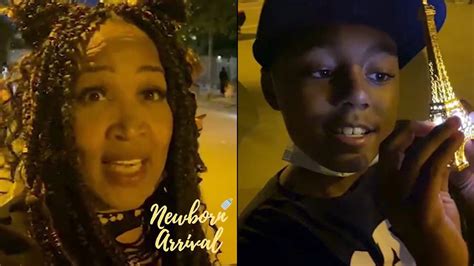 Kym Whitley Takes Son Joshua To Paris For European Vacation 🗼 Youtube