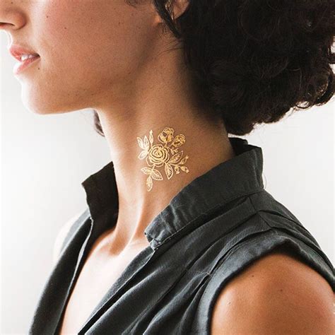 Loving Metallic Gold Temporary Tattoos The Sweetest Occasion