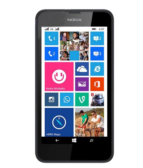 Buy Nokia Lumia 630 Dual Sim Black 512mb Ram 8gb Price In India 23