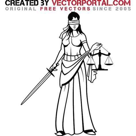 Lady Justice Vector At Collection Of Lady Justice