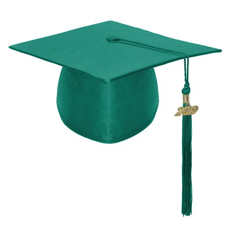 Toptie Unisex Kid Graduation Cap With Tassel 2021 Green