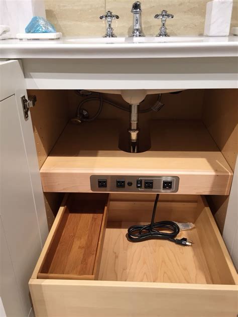 The purpose of the trap is to keep water in that u. Love the use of space around under-sink plumbing | Chic ...
