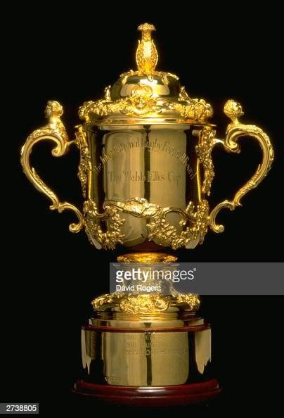 A Feature Of The 1999 Rugby World Cup Webb Ellis Trophy In Cardiff