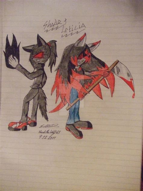 Shade And Leticia Request By Shadethewolf65 On Deviantart