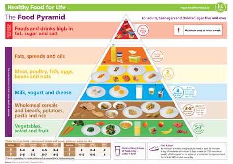 The original food guide pyramid, like mypyramid, was a widely recognized nutrition education tool that translated nutritional recommendations into the kinds and amounts of food … page 1/6 Healthy eating for families - HSE.ie