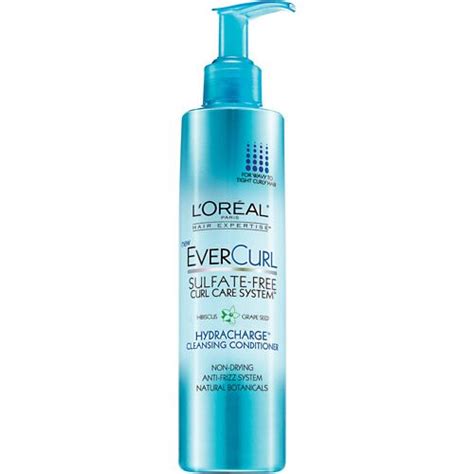 Curly hair is naturally drier than other textures, which is why it's so important to find a shampoo that will infuse moisture into your hair. L'Oreal Loreal Hair Expertise EverCurl Cleansing ...