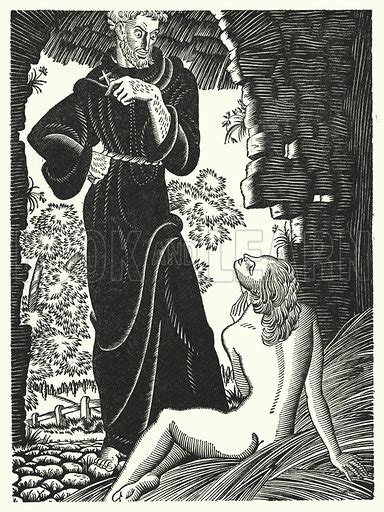 Illustration For The Decameron Of Giovanni Boccaccio Stock Image Look